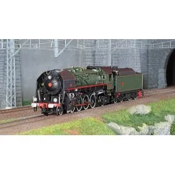 Trix 25141 Class 141-R 1244 Steam Locomotive, SNCF, Digital Sound