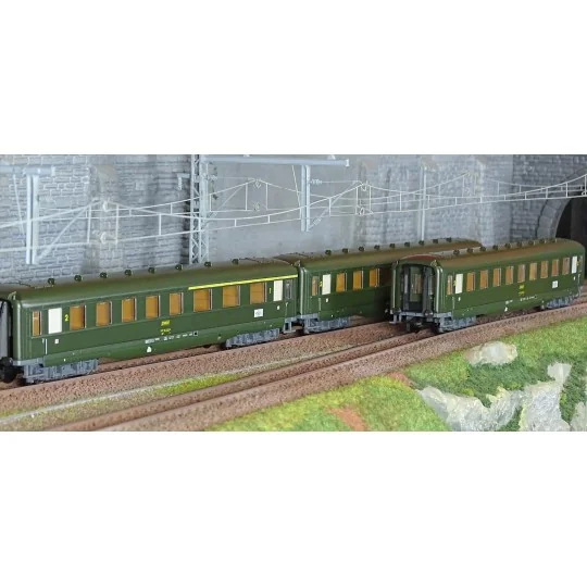 Marklin_43230-Marklin 43230 Set de 3 voitures voyageurs, SNCF, 2x 2eme classe et 1x 1ere/2eme classe