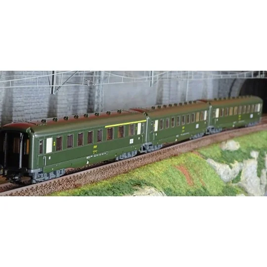 Marklin_43230-Marklin 43230 Set de 3 voitures voyageurs, SNCF, 2x 2eme classe et 1x 1ere/2eme classe