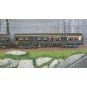 EPM_41.33.05-EPM 41.33.05 Set of 3 Romilly coaches, A5B4tz + B9 1/2t + B7Dt, grey chassis, yellow framed logo, SNCF, illuminated