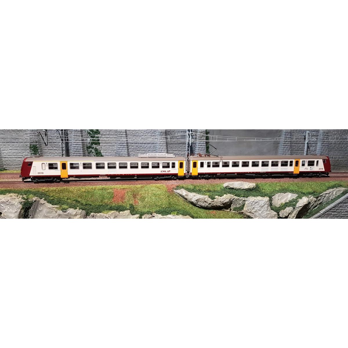 Piko 96422 SNCF electric railcar, Z2 Z 2019, CFL livery - Piko_96422