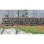 EPM_41.33.06-EPM 41.33.06 Set of 3 Romilly coaches, A10 1/2t + B9 1/2t + B9 1/2t, grey chassis, yellow framed logo, SNCF, illuminated