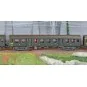 EPM_41.33.06-EPM 41.33.06 Set of 3 Romilly coaches, A10 1/2t + B9 1/2t + B9 1/2t, grey chassis, yellow framed logo, SNCF, illuminated
