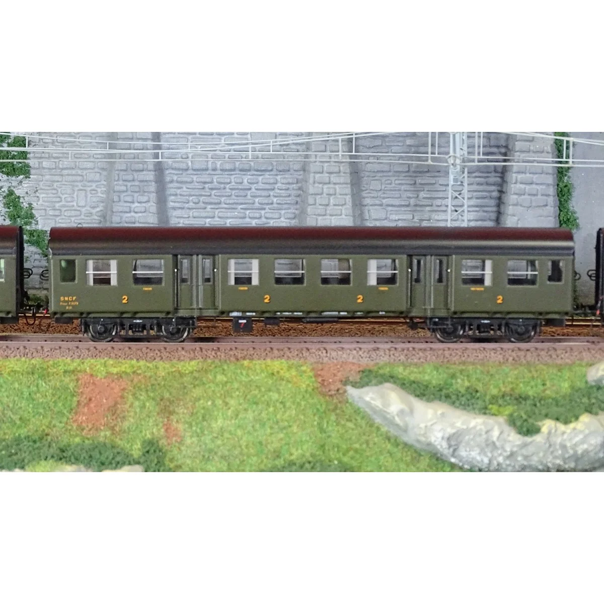 EPM 41.33.08 Set of 3 Romilly coaches, ABtmyp + Btmyfp + BDtmyp, bl...