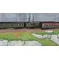 EPM_41.33.09-EPM 41.33.09 Set of 3 Romilly coaches, Atmyp + Btmyfp + Btmyp, black chassis, SNCF, illuminated