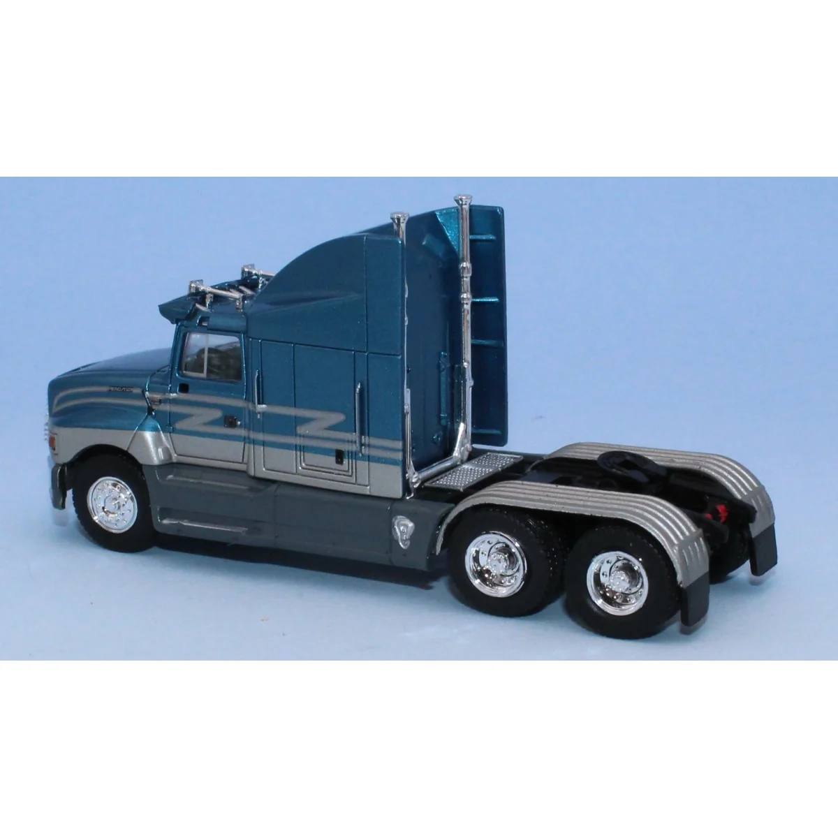 Brekina 85902 Ford Aeromax Tractor Truck, metallic blue/grey, 1990