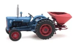 Artitec 387.347 Blue FORD Tractor with Seed Drill - Artitec - Arti_...