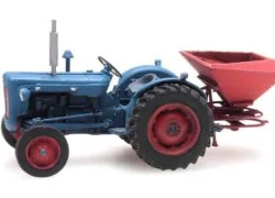 Artitec 387.347 Blue FORD Tractor with Seed Drill - Artitec - Arti_...