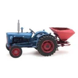 Artitec 387.347 Blue FORD Tractor with Seed Drill - Arti_387.347
