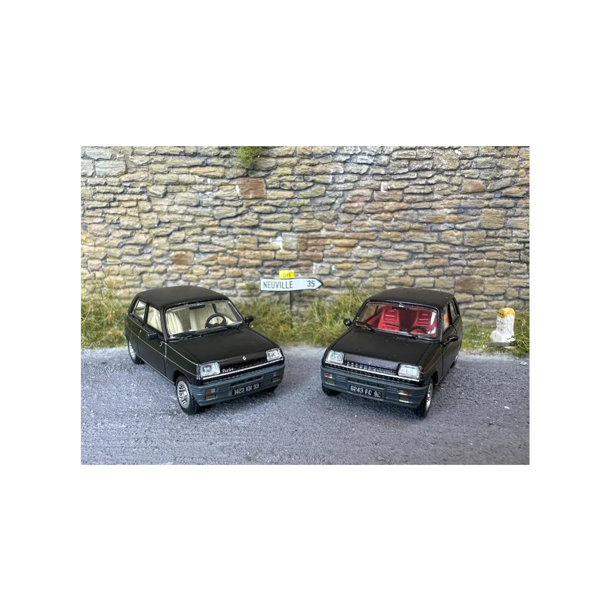 Ree Modeles CB162 Voiture Renault R5 Alpine 1978 Phase 2, Noire Ree Modeles CB-162 - 2 Ree Modeles CB162 Voiture Renault R5 Alpine 1978 Phase 2, Noire Ree Modeles CB-162 - 2