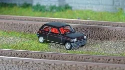 Ree Modeles CB162 Voiture Renault R5 Alpine 1978 Phase 2, Noire Ree Modeles CB-162 - 1