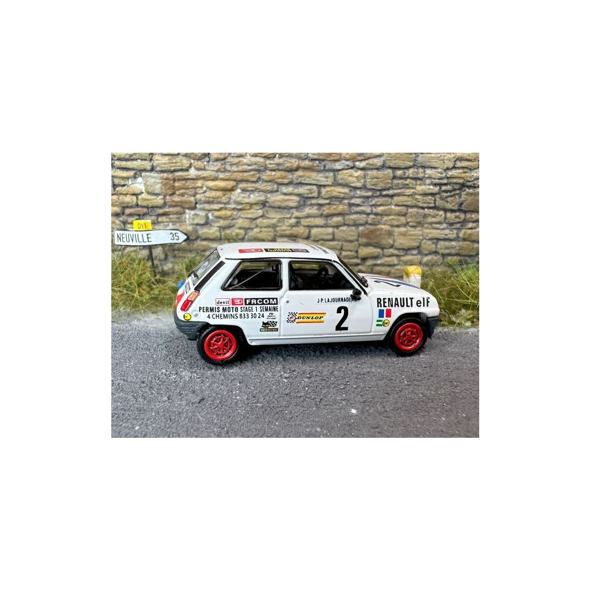 Ree Modeles CB164 Voiture Renault R5 Alpine Turbo coupé 1978, Sport JP. Lajournade Ree Modeles CB-164 - 2