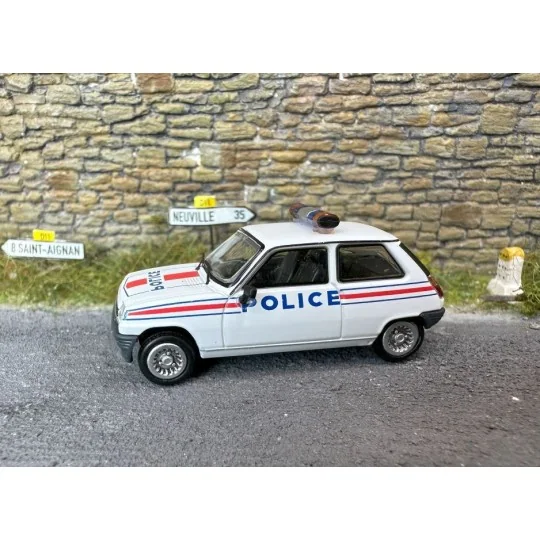 Ree Models CB167 Renault R5 Alpine Turbo 1981 Police Car CB-167-Ree Models CB167 Renault R5 Alpine Turbo 1981 Police Car