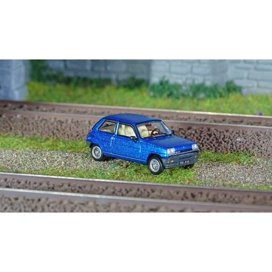 Ree Models CB166 Renault R5 Alpine Turbo 1981 Car, Blue CB-166-Ree Models CB166 Renault R5 Alpine Turbo 1981 Car, Blue