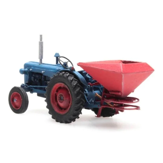 Artitec 387.347 Blue FORD Tractor with Seed Drill - Artitec - Arti_... Arti_387.347-Artitec 387.347 Blue FORD Tractor with Seed Drill - Arti_387.347