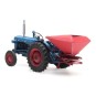 Arti_387.347-Artitec 387.347 Blue FORD Tractor with Seed Drill - Arti_387.347