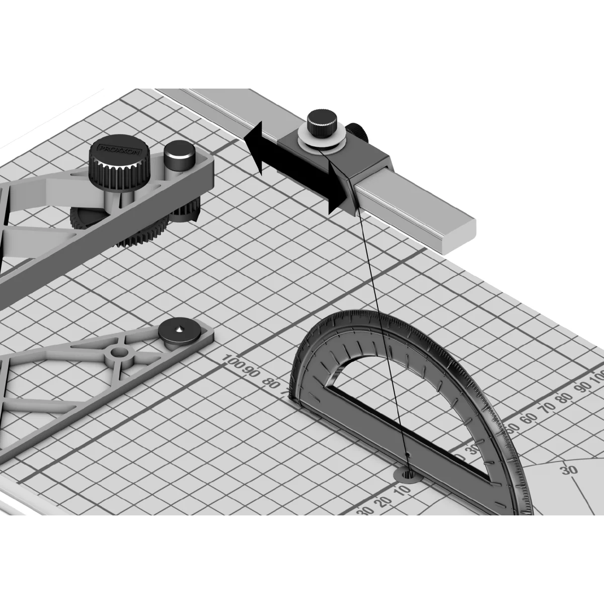 TKS 360 circle cutter for THERMOCUT 230/E Proxxon hot wire cutter