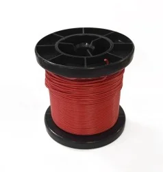 Herkat 3661 Fil de câblage, Rouge, 50 mètres, 0.14m2 Herkat Herkat_3661 - 1
