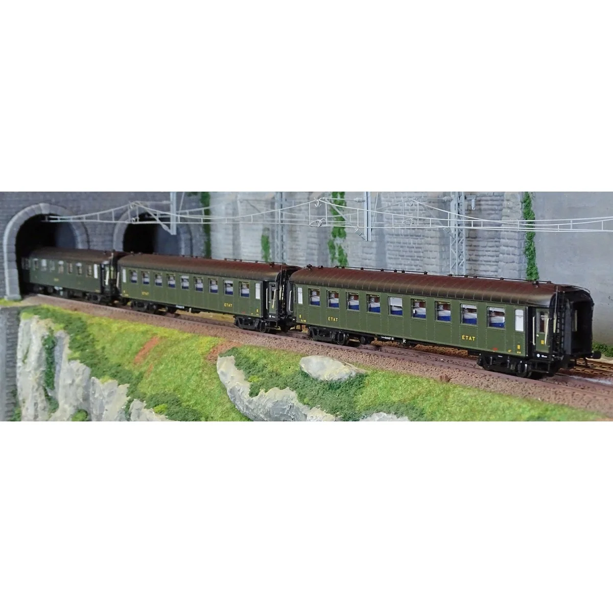 Models Word 40935 Set de 3 voitures OCEM PL et RA, A8 / B9 / B9, ETAT Models World MW_40935 - 5