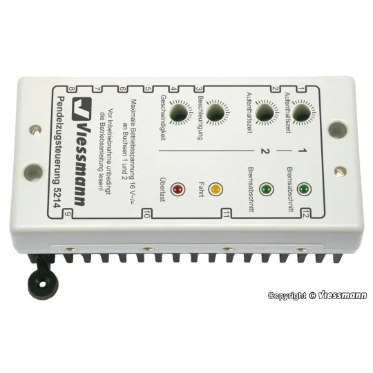 Viessmann 5214 Shuttle-type control module for DC trains Vie_5214-Viessmann 5214 Shuttle-type control module for DC trains