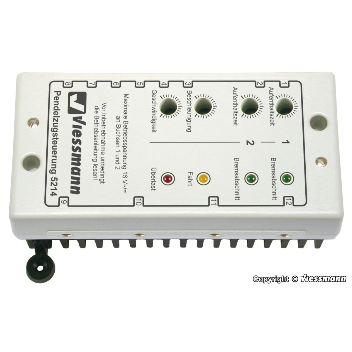 Viessmann 5214 Shuttle-type control module for DC trains - Vie_5214