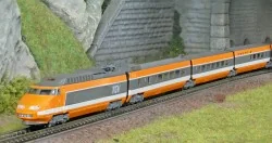 Azar T01-OR1D Coffret TGV Paris Sud-Est (PSE), record du monde, SNCF, orange, digitale, échelle Z AZAR Models AZAR_T01-OR1D - 1