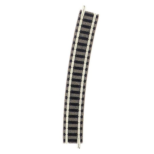 Fle_9136-Fleischmann 9136 Curved Rail R4 15° with ballast - Fle_9136