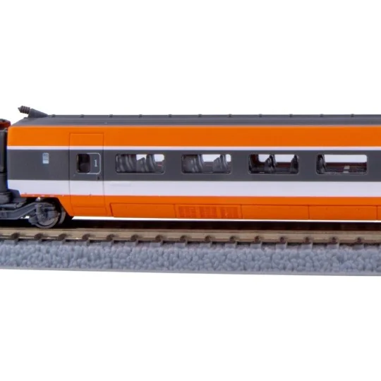 AZAR_T01-OR1A-Azar T01-OR1A TGV Paris South-East (PSE) set, world record, SNCF, orange, Z scale