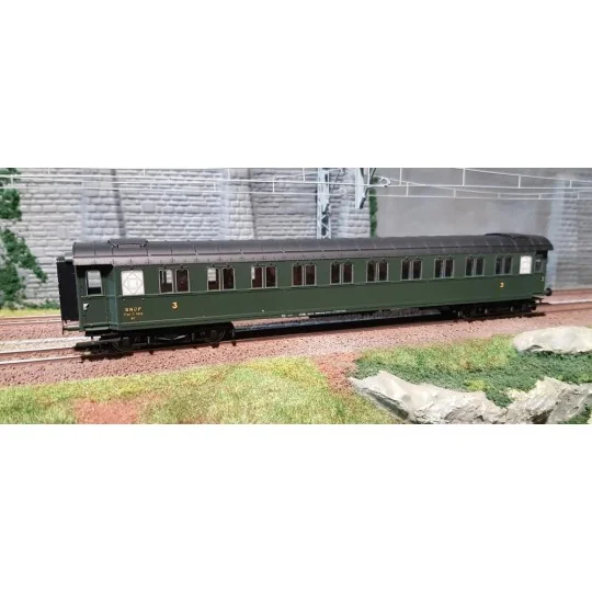 VB-50272-Ree Modeles VB 50272 Voiture voyageurs, C10 3eme classe, 11450, ex-FS
