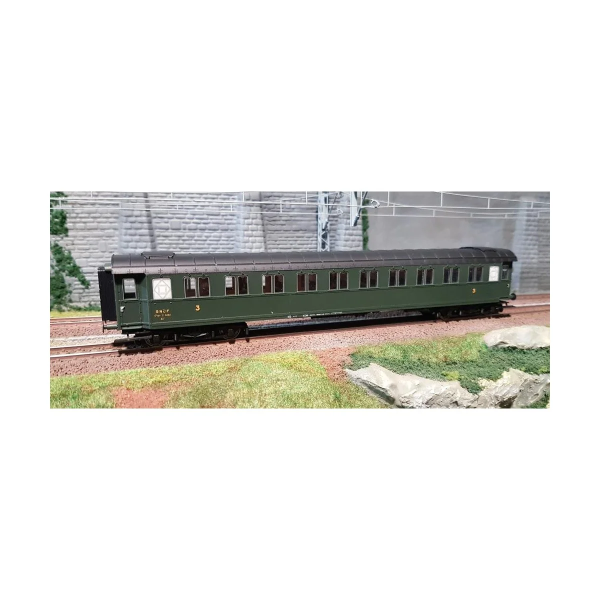 Ree Modeles VB 50272 Voiture voyageurs, C10 3eme classe, 11450, ex-FS Ree Modeles VB-50272 - 1