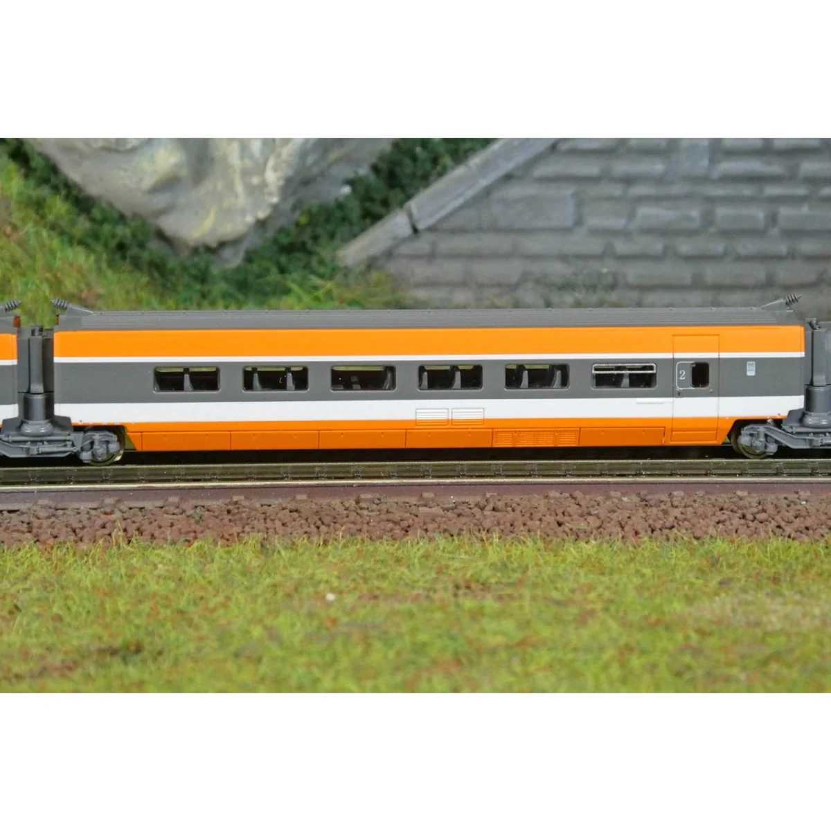 Azar T01-OR2 Set of 3 additional TGV Paris Sud-Est (PSE) cars, worl...