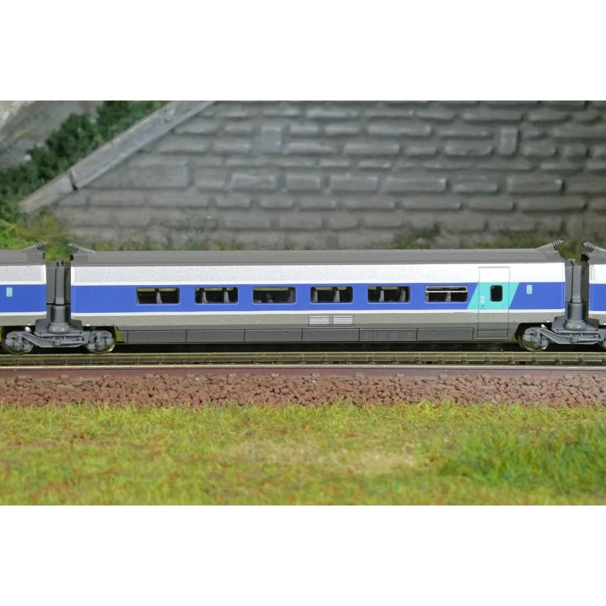 Azar T01-AB1D Coffret TGV Paris Sud-Est (PSE), SNCF, Atlantique, digitale, échelle Z AZAR Models AZAR_T01-AB1D - 5