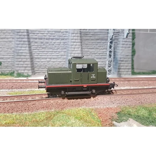 Ree Modeles MB 050 Moyse 32 TDE shunting locomotive, ep. III, Green... MB-050-Ree Modeles MB050 MOYSE 32 TDE shunting locomotive, ep. III, Green 306, Old lanterns - MB-050