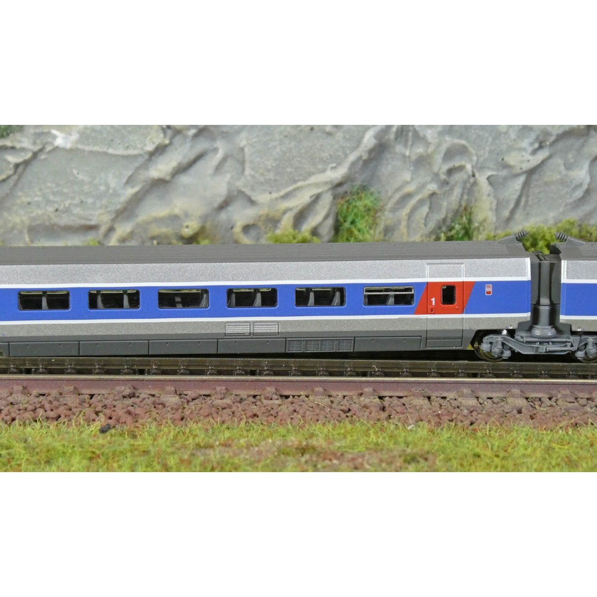 Azar T01-AB2 Set of 3 additional TGV Paris Sud-Est (PSE) cars, SNCF...