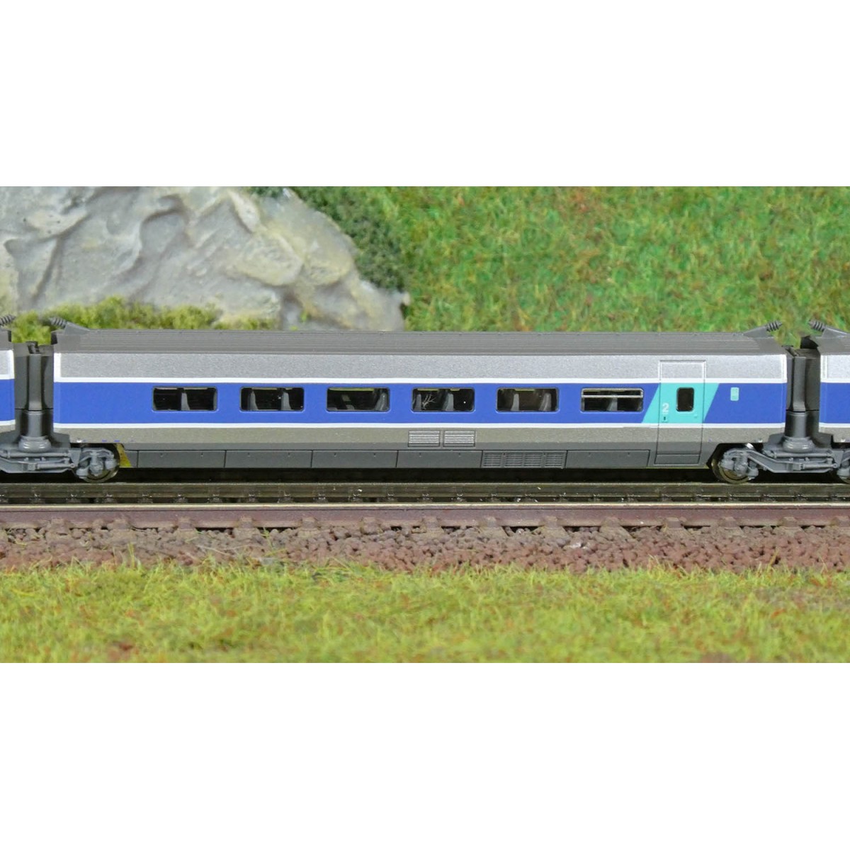 Azar T01-AB2 Set of 3 additional TGV Paris Sud-Est (PSE) cars, SNCF...