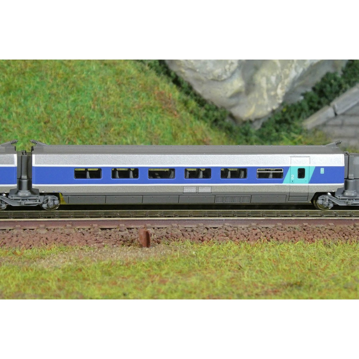 Azar T01-AB2 Set of 3 additional TGV Paris Sud-Est (PSE) cars, SNCF...