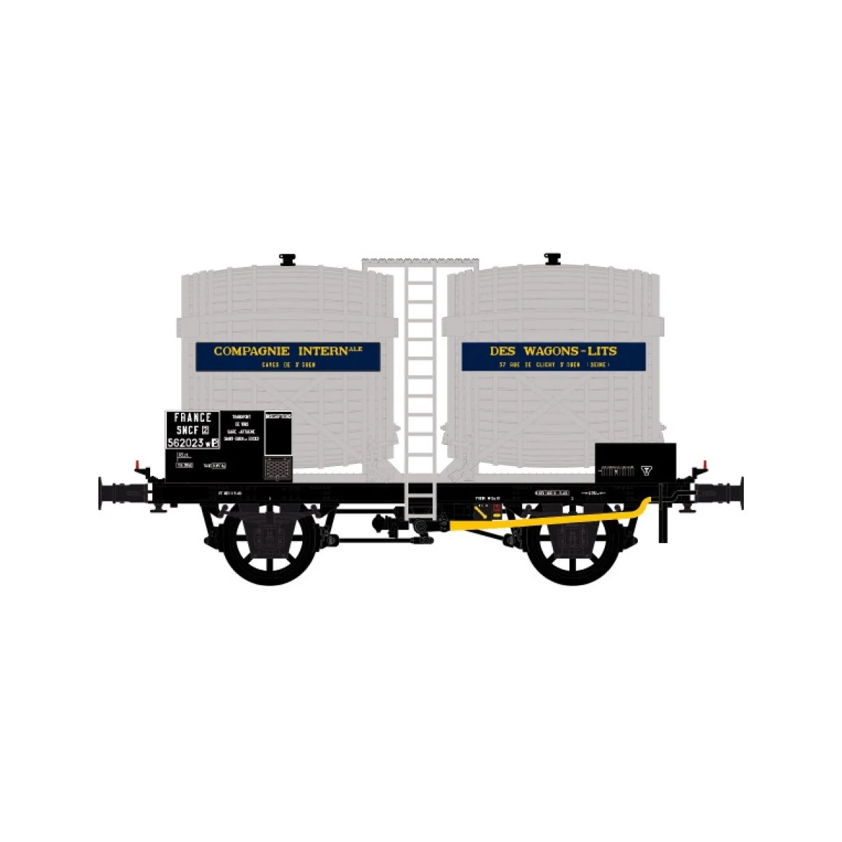 LS Models 30560 OCEM Twin-Lightning Tank Wagon, without guard's cab...