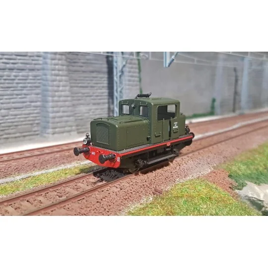 Ree Modeles MB050 MOYSE 32 TDE shunting locomotive, ep. III, Green ... MB-050-Ree Modeles MB050 MOYSE 32 TDE shunting locomotive, ep. III, Green 306, Old lanterns - MB-050