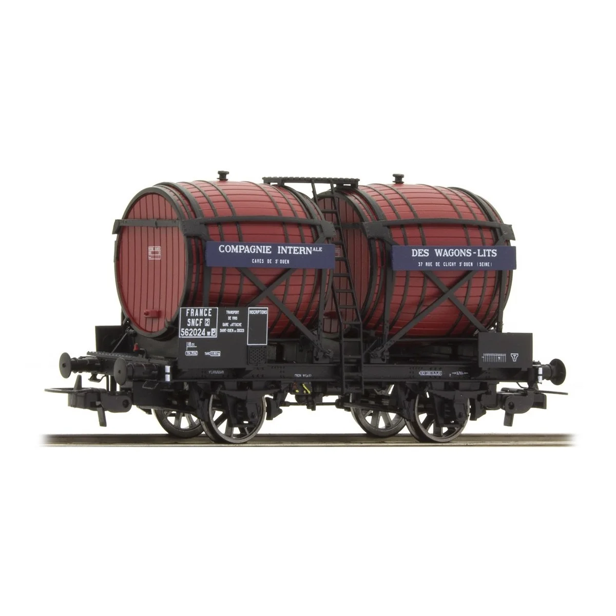 LS Models 30561 OCEM Bi-foudres tank wagon, without guard's cabin, ...