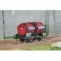 Lsm_30561-LS Models 30561 OCEM Bi-foudres tank wagon, without guard's cabin, brown, CIWL, SNCF