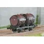 Lsm_30562-LS Models 30562 OCEM Bi-foudres tank wagon, without guard's cabin, brown, CHANTERELLE, SNCF