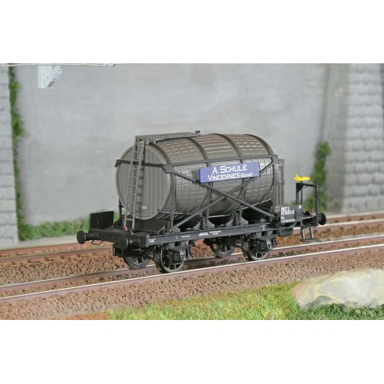 Lsm_30564-Ls Models 30564 OCEM Monovoltaic Tank Wagon, with guard's cabin, brown, A. SCHULE VINCENNES (Seine), SNCF