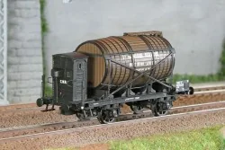 Ls Models 30565 Wagon citerne OCEM Monofoudre, avec guérite, brun, Cie des WAGONS RESERVOIRS, SNCF Ls models Lsm_30565 - 1