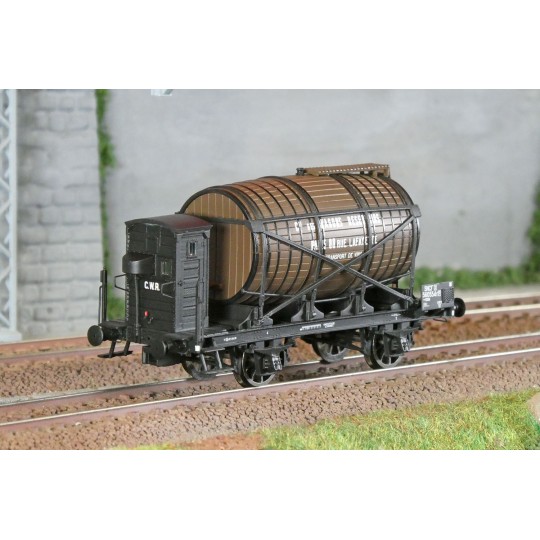 Lsm_30565-Ls Models 30565 Wagon citerne OCEM Monofoudre, avec guérite, brun, Cie des WAGONS RESERVOIRS, SNCF