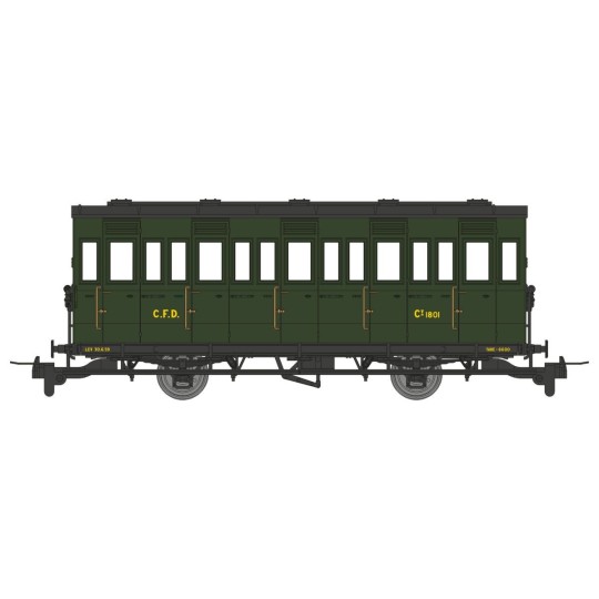 VM-043-Ree Modeles VM043 "CHICKEN CAGE" Wagon, CFD, No. CY 1801, HOm