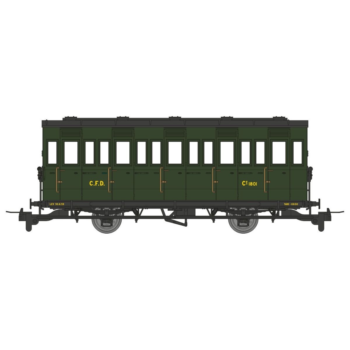 Ree Modeles VM043 "CHICKEN CAGE" Wagon, CFD, No. CY 1801, HOm - VM-043