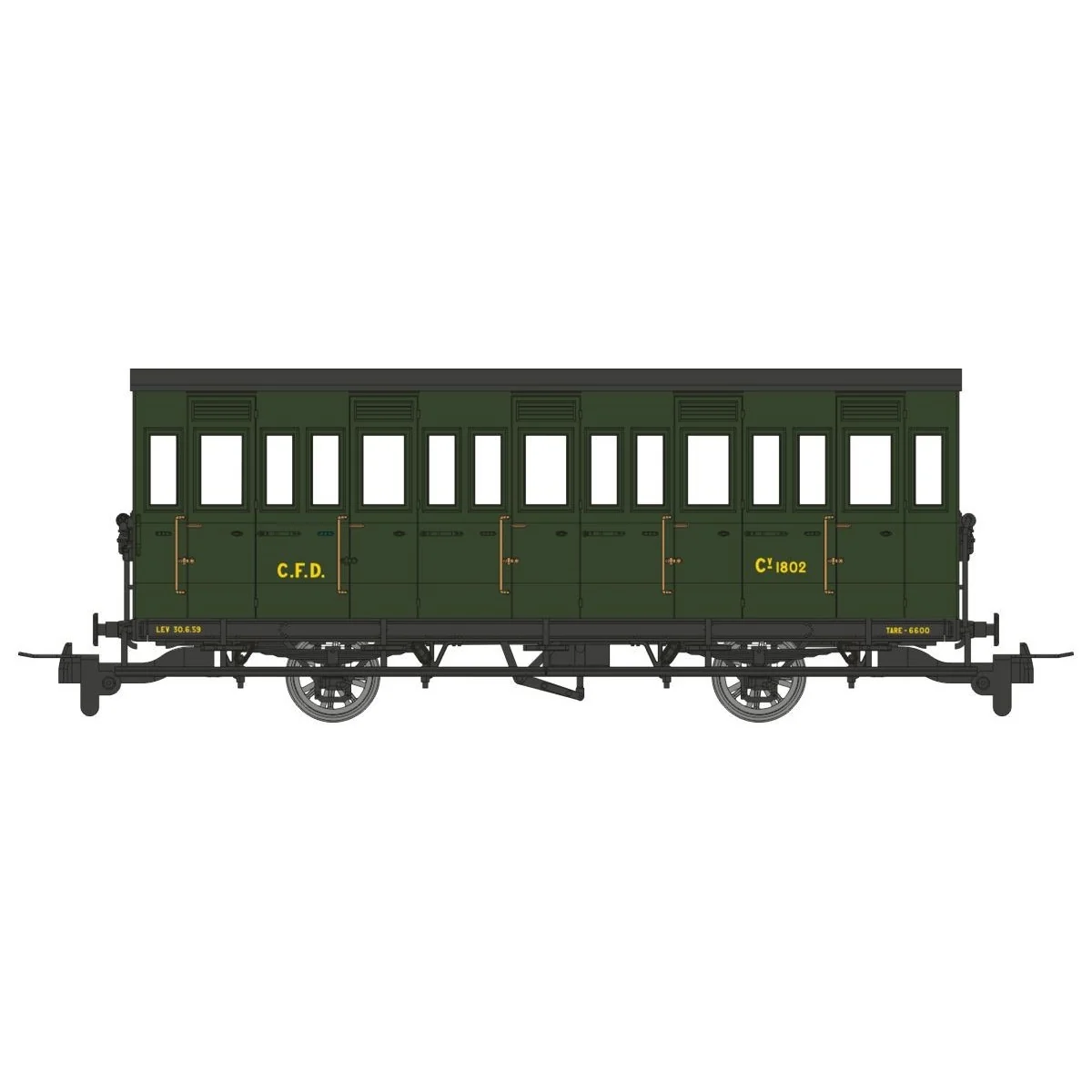 Ree Modeles VM044 "CHICKEN COOP" Wagon, CFD, No. CY 1802, HOm - VM-044