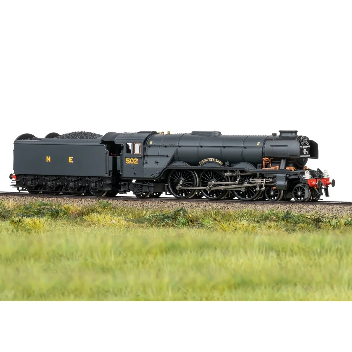 Trix 22885 Class A3 Steam Locomotive, Flying Scotsman, Wartime Blac...