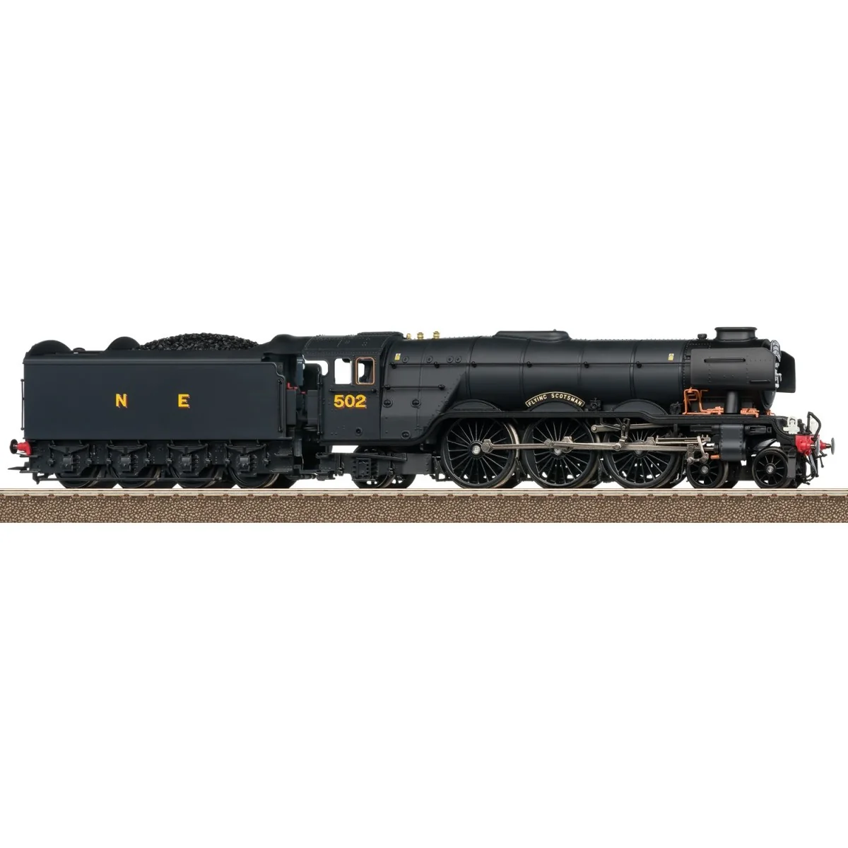 Trix 22885 Class A3 Steam Locomotive, Flying Scotsman, Wartime Blac...