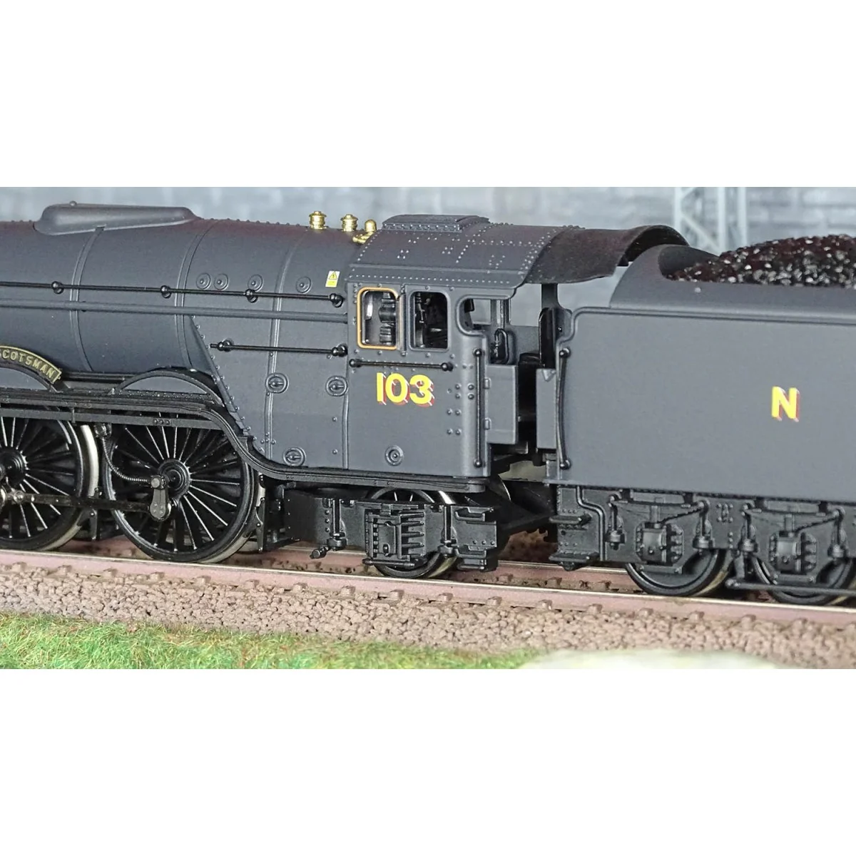 Trix 22885 Locomotive à vapeur classe A3, Flying Scotsman, Wartime Black, digitale sonore Trix Trix_22885 - 5